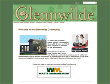 Tablet Screenshot of glennwildegroves.com